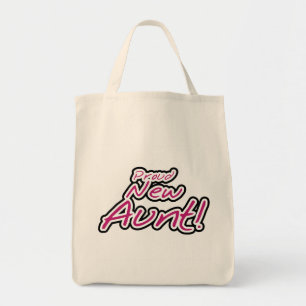 Proud New Aunt tshirts and Gifts Tote Bag