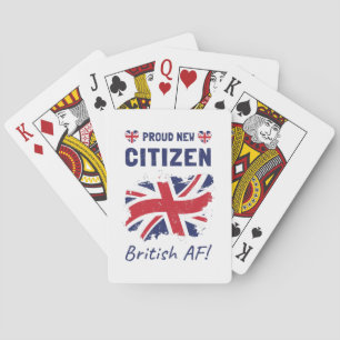 Proud New British Citizen, Citizenship Ceremony Playing Cards