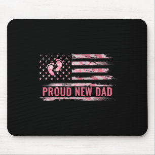 Proud New Dad Men New Girl Ba Mouse Mat