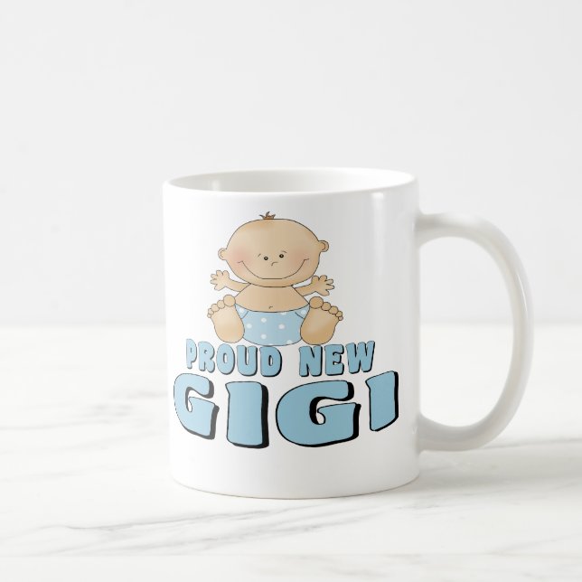 Proud New Gigi T-shirt Coffee Mug (Right)