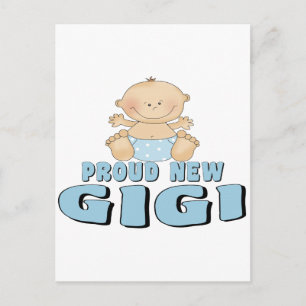 Proud New Gigi T-shirt Postcard