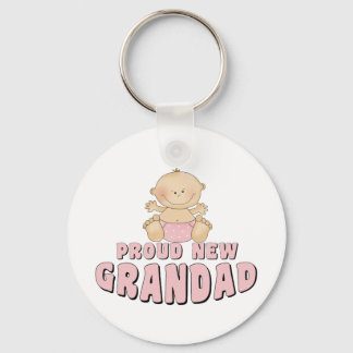 PROUD NEW Grandad Girl Key Ring