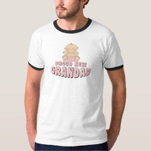 PROUD NEW Grandad Girl T-Shirt