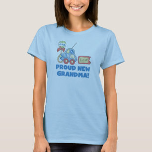 Proud New Grandma-It's a Boy Tshirts and Gifts