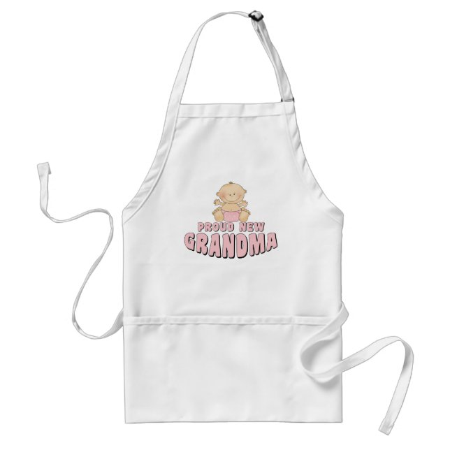 PROUD NEW Grandma T-Shirt Standard Apron (Front)