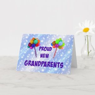 Proud New Grandparents Card