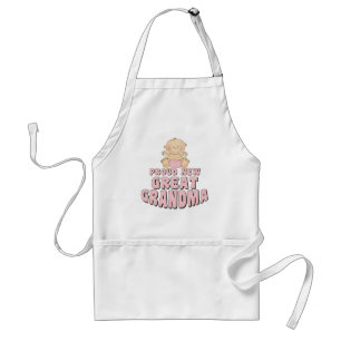 PROUD NEW Great Grandma T-Shirt Standard Apron