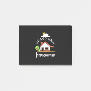 Proud New Homeowner Post-it Notes