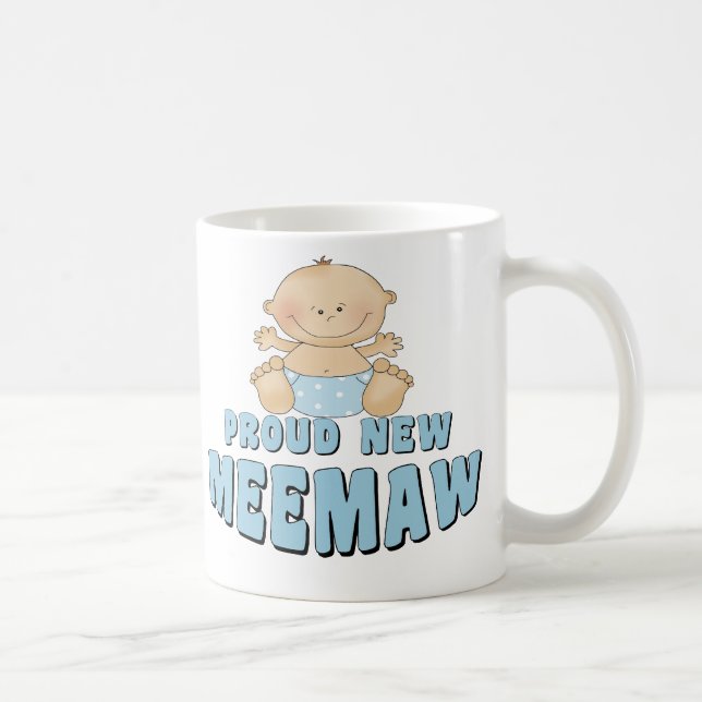 PROUD NEW MeeMaw T-Shirt Coffee Mug (Right)
