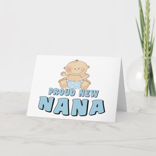 PROUD NEW Nana T-Shirt Card (Front)