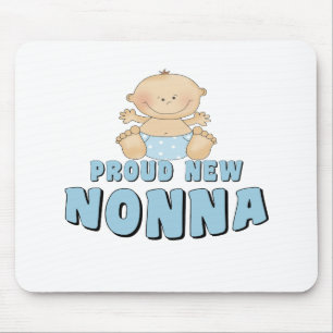PROUD NEW Nonna T-Shirt Mouse Mat