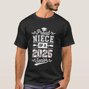 Proud Niece Of A 2025 Senior Baseball Boys Girls G T-Shirt