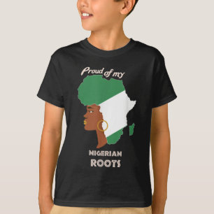 Proud Nigerian Roots Black History Month Women's T-Shirt
