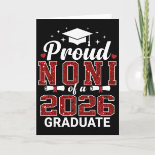 Proud Noni Of A 2026 Graduate Senior Graduation Ye Card