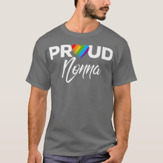Proud Nonna Gay Pride Month LGBTQ  T-Shirt