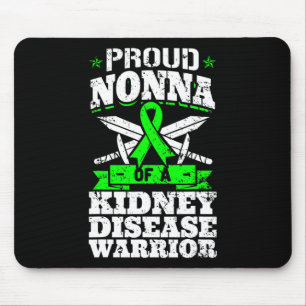 Proud Nonna Of A Kidney Disease Warrior Awareness Mouse Mat