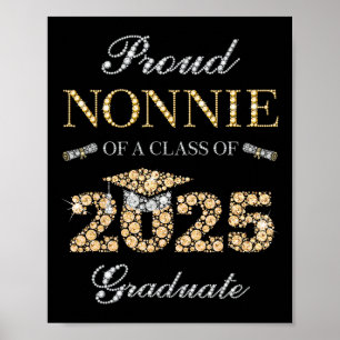 Proud Nonnie Of A Cl Of 2025 Graduate Poster