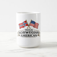 Proud Norwegian American Coffee Mug
