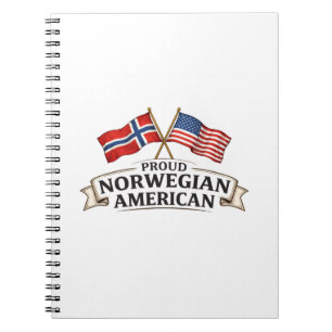 Proud Norwegian American Notebook