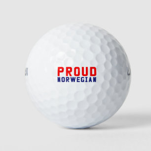 Proud Norwegian  Golf Balls