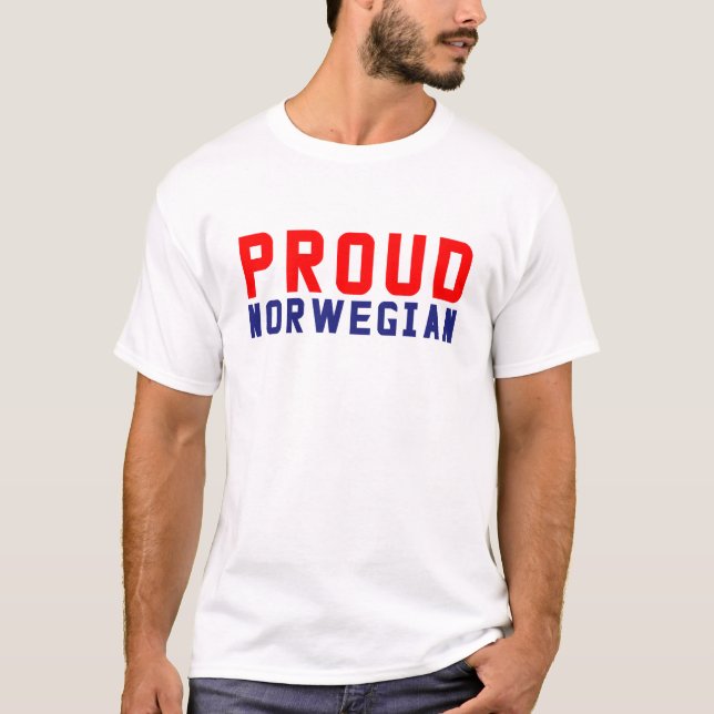 Proud Norwegian  T-Shirt (Front)