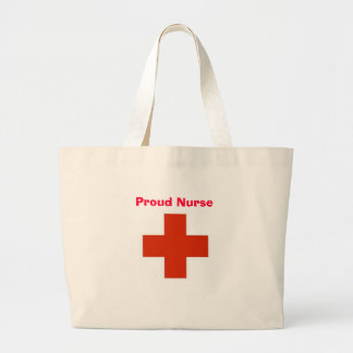 Proud Nurse Large Tote Bag