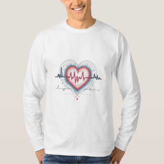 Proud Nurse Mama – Floral Baby Footprint Design T-Shirt