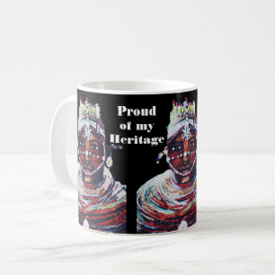 PROUD OF MY AFRICAN HERITAGE mug
