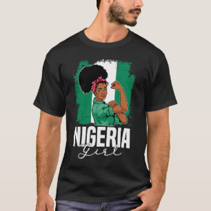 Proud Of My Nigerian Roots Nigeria BHM BLM Pride A T-Shirt
