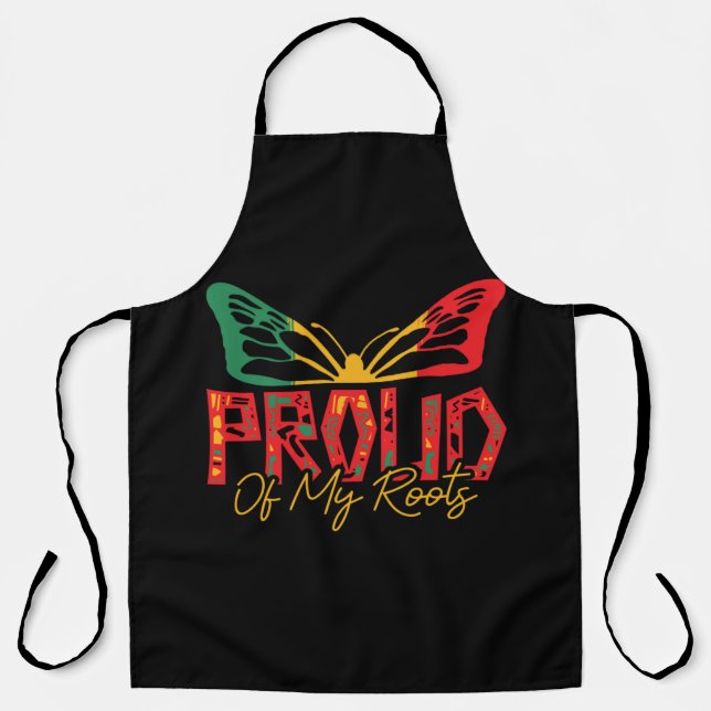 proud_of_my_roots_02 apron (Front)