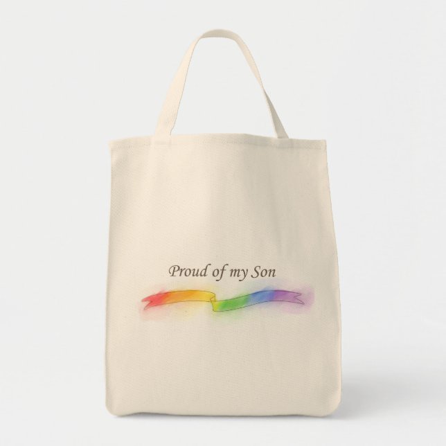 Proud of my Son Tote Bag (Front)
