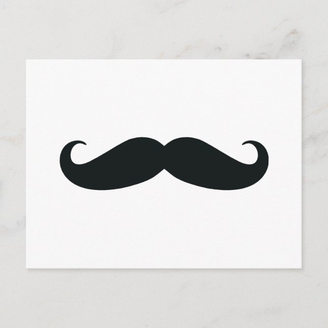 Proud of my Stache....Moustache Postcard (Front)