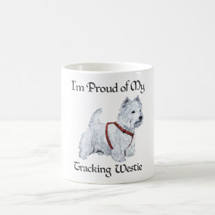 Proud of My Tracking Westie Coffee Mug