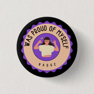 proud of myself pin