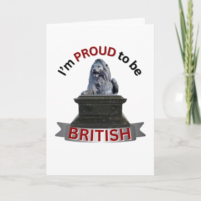 Proud of Our Isles  Card (Front)