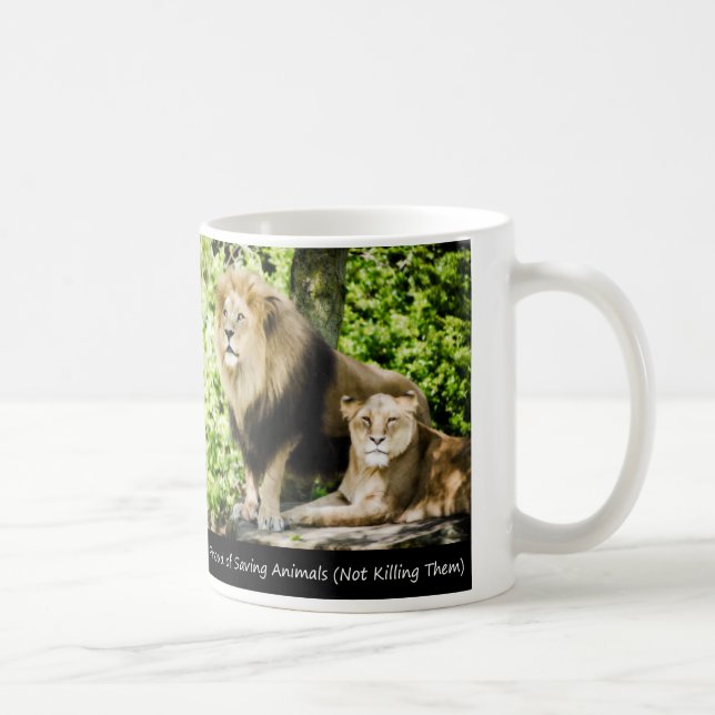 Proud of Saving Animals MUG by RoseWrites (Right)