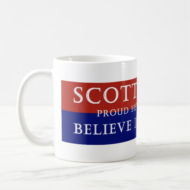 Proud of Scott Walker Coffee Mug (Left)