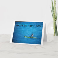 "PROUD OF THE MAN YOU'VE BECOME SON" BIRTHDAY CARD