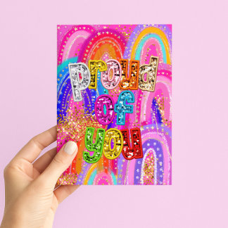 Proud of You Congratulations Card