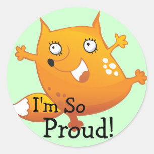Proud of You Stickers - Reward Stickers
