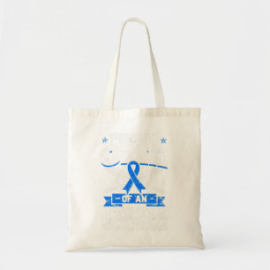 Proud Oma Of An Ataxia Warrior Dystaxia Awareness Tote Bag