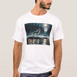 Proud Papa Wolf T-Shirt