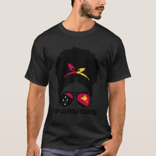 Proud Papuan Afro Hair Papua New Guinea Roots T-Shirt