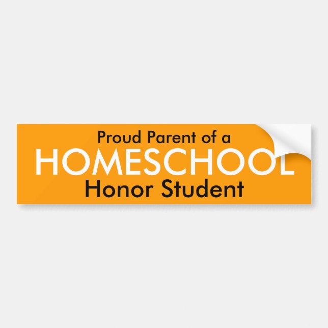 Proud Parent - Bumper sticker (Front)