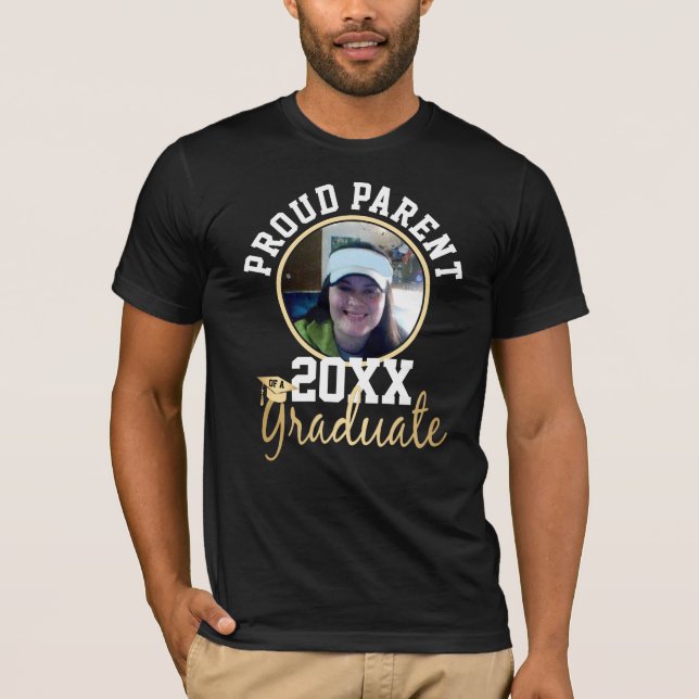 Proud Parent Class of Photo T-Shirt (Front)