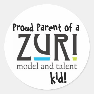 Proud Parent Classic Round Sticker