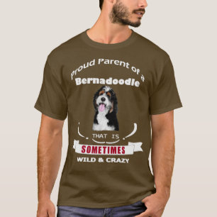 Proud parent of a bernadoodle dog  T-Shirt