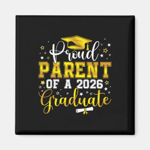 Proud Parent Of A Cl Of 2026 Graduate Senior Gradu Magnet