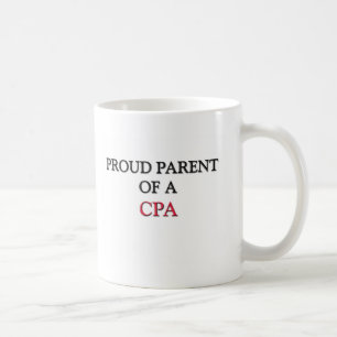 Proud Parent Of A CPA Coffee Mug