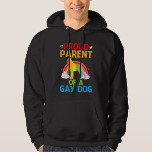 Proud Parent Of A Gay Boxer Dog Mother Father Dad Hoodie